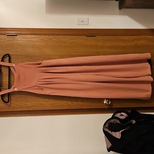 Halara Jumpsuit In Rose Tan